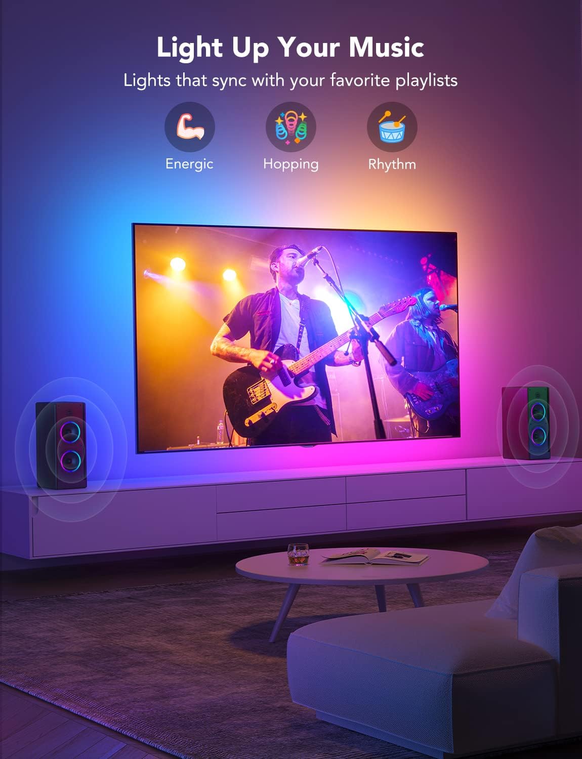 Govee H6178 RGB LED TV Backlight (46–60