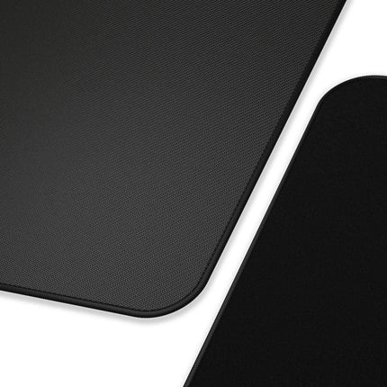 لوحة ماوس Glorious 3XL Extended Gaming Mouse Pad - Stealth Edition - لوحة ماوس كبيرة وعريضة من القماش الأسود، حواف مخيطة | 24 × 48 بوصة - حصيره موس 