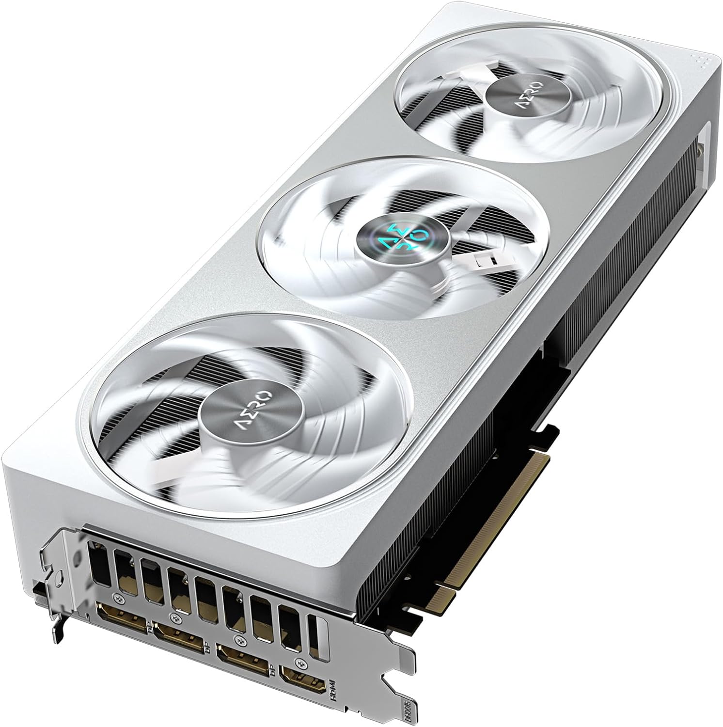 GIGABYTE GeForce RTX 5070 AERO OC 12G Graphics Card, 12GB 192-bit GDDR7, PCIe 5.0 - White - كرت شاشه أبيض