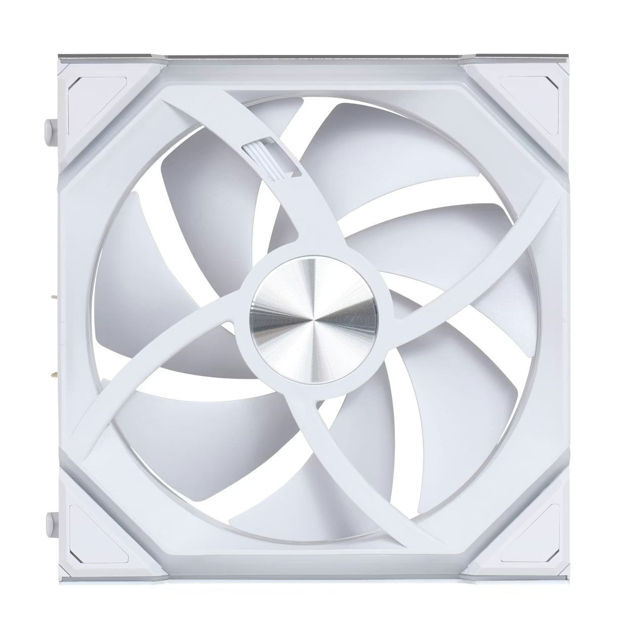 Lian Li UNI FAN SL Wireless RGB 120mm Reverse Flow Fan - White - مروحة عكسية