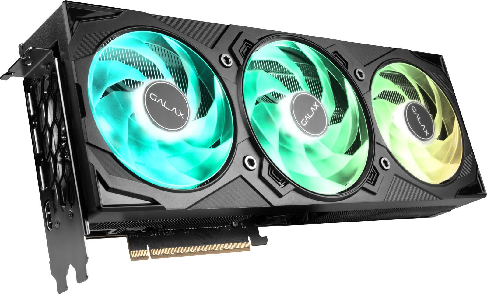 GALAX GeForce RTX 5070 Ti EX Gamer 16GB Graphics Card GDDR7 Black - كرت شاشة قوي