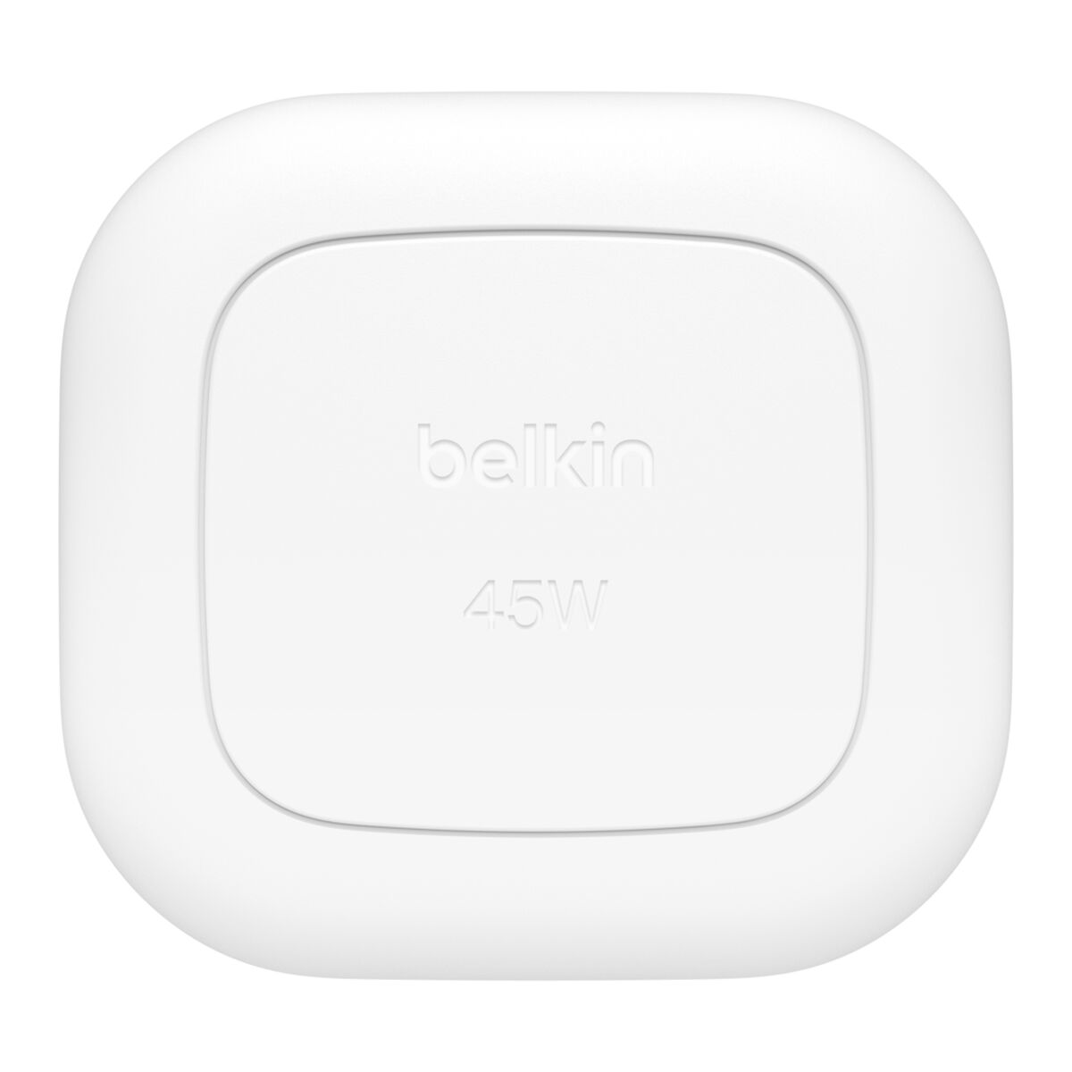 Belkin BoostCharge Compact 45W USB-C PD Wall Charger with PPS, UK Plug, White