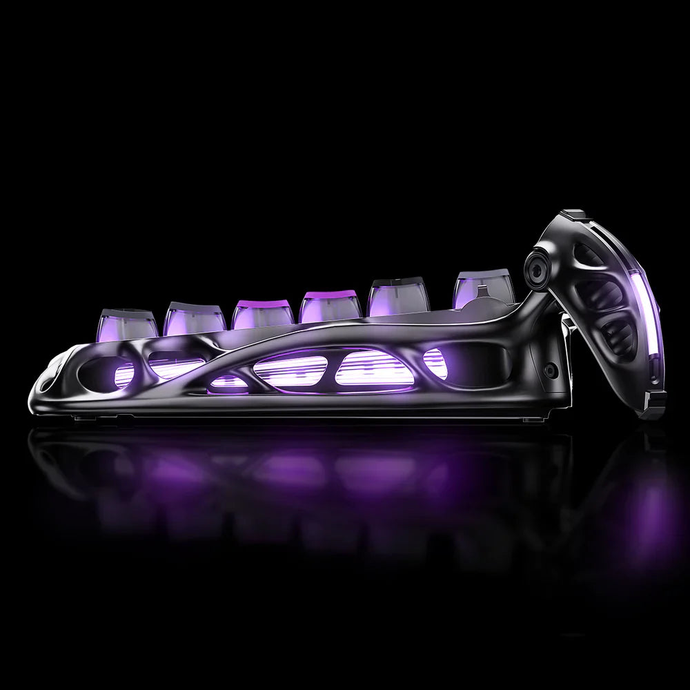 GRAVASTAR MERCURY K1 Pro 75% Wireless Mechanical Gaming Keyboard – Cyberpunk Edition -