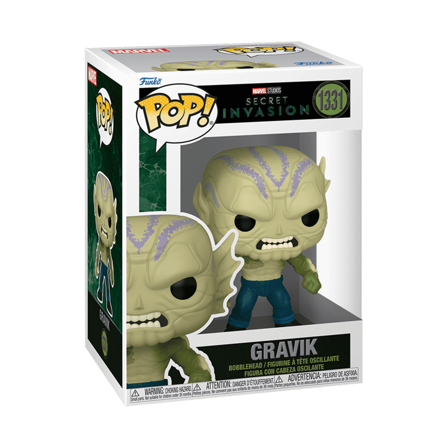 Funko pop! Marvel: Secret Invasion S1 - Gravik #1331 - مجسمات مارفل Funko pop! Marvel: Secret Invasion S1 - Gravik #1331 - مجسمات مارفل