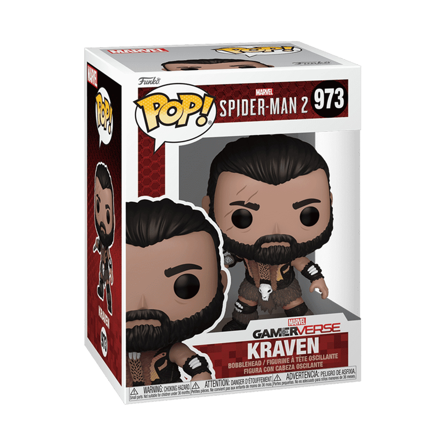 Funko Pop! Marvel: Spider-Man 2 - Kraven - #973 - مجسمات مارفل Funko Pop! Marvel: Spider-Man 2 - Kraven - #973 - مجسمات مارفل