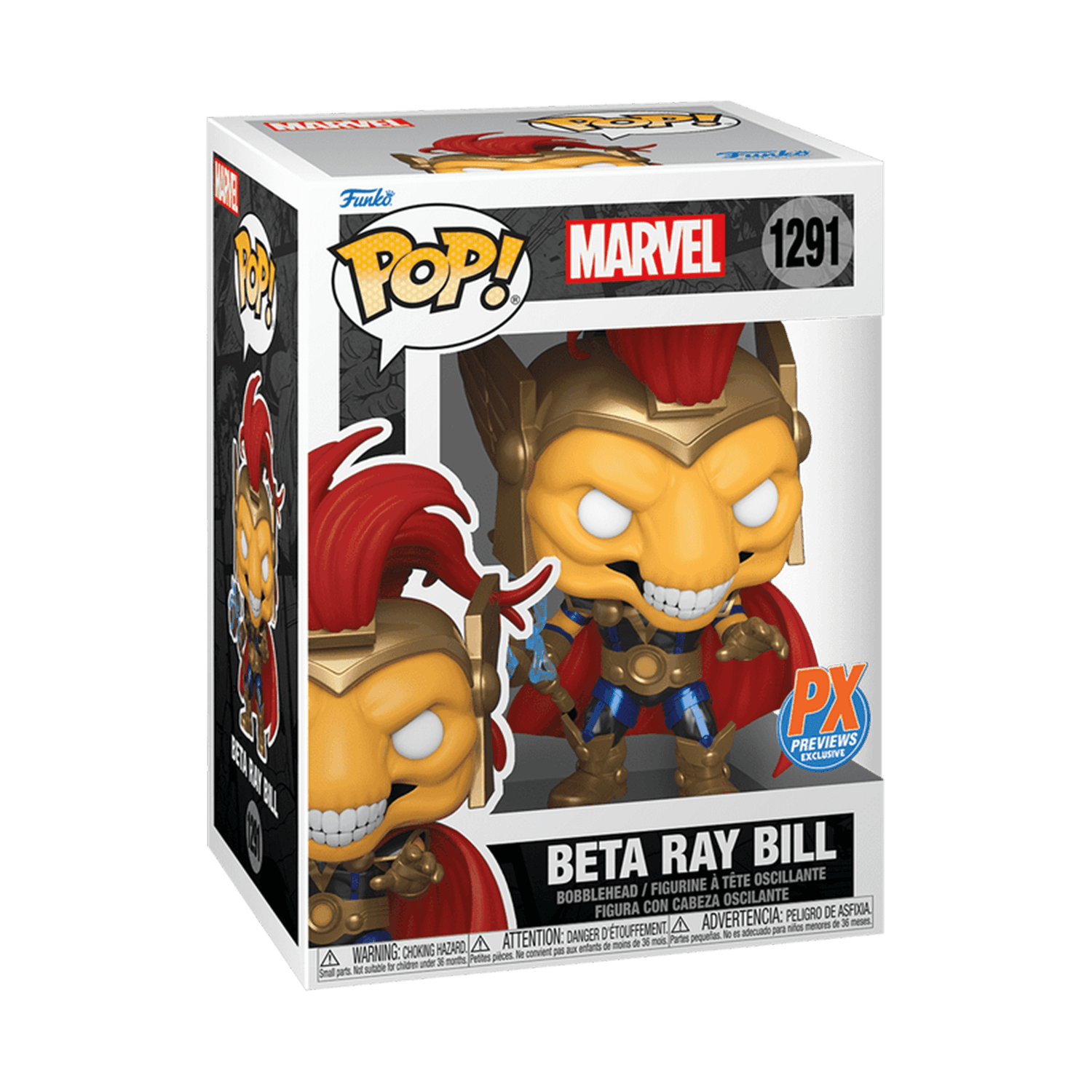 Funko Pop! Marvel: Beta Ray Bill 2021 Exclusive #1291 - مجسمات مارفل Funko Pop! Marvel: Beta Ray Bill 2021 Exclusive #1291 - مجسمات مارفل