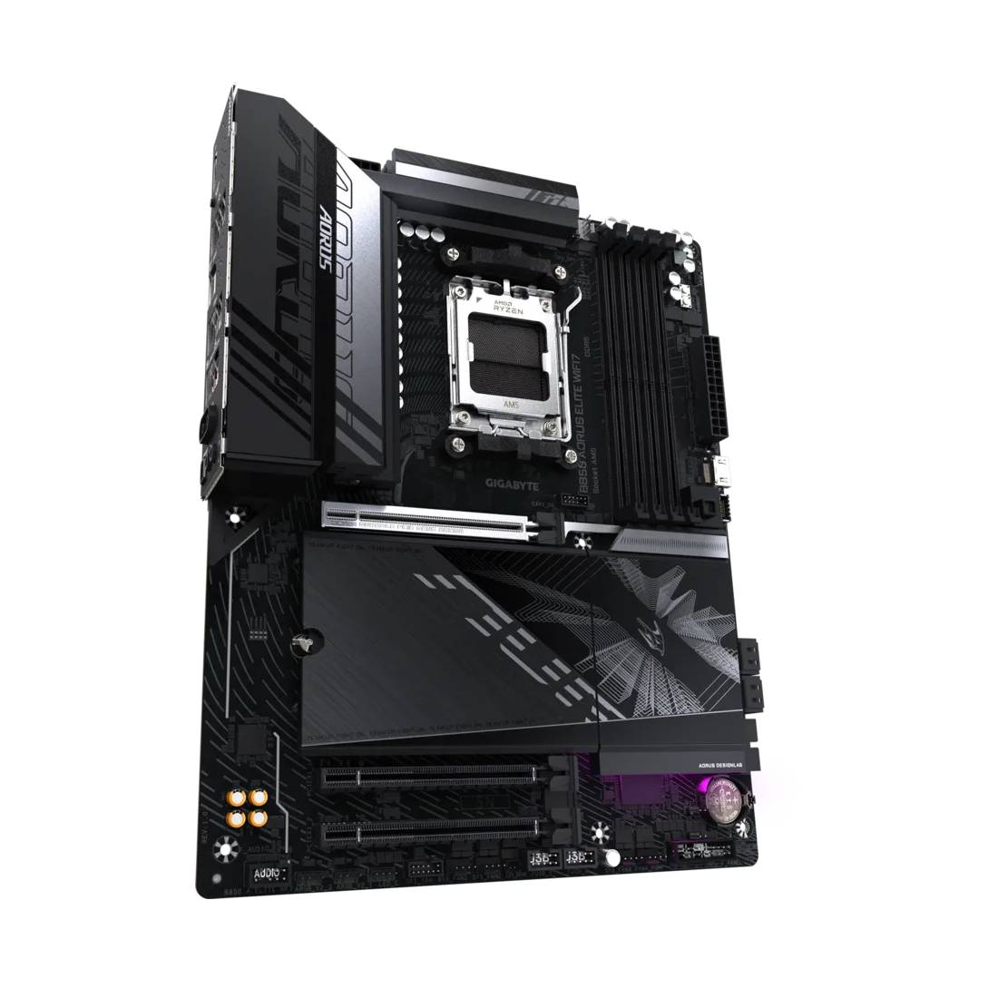 GIGABYTE B850 AORUS ELITE WIFI7 AM5 ATX Motherboard, AMD B850, DDR5, PCIe 5.0, WiFi 7