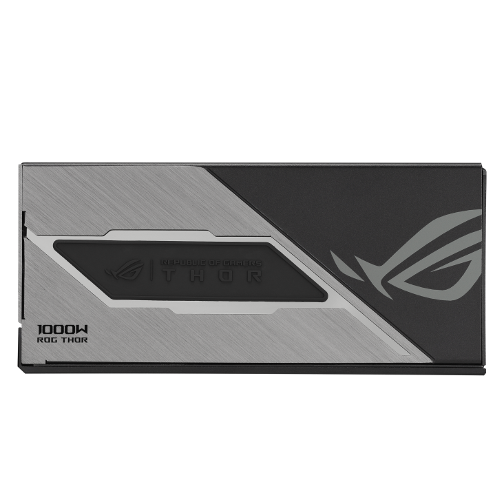 ASUS ROG THOR 1000 Platinum 3 GAMING Power Supply (80 Plus Platinum Certified, ATX 3.1, Magnetic OLED Display, Turbo Mode) - مزود الطاقة