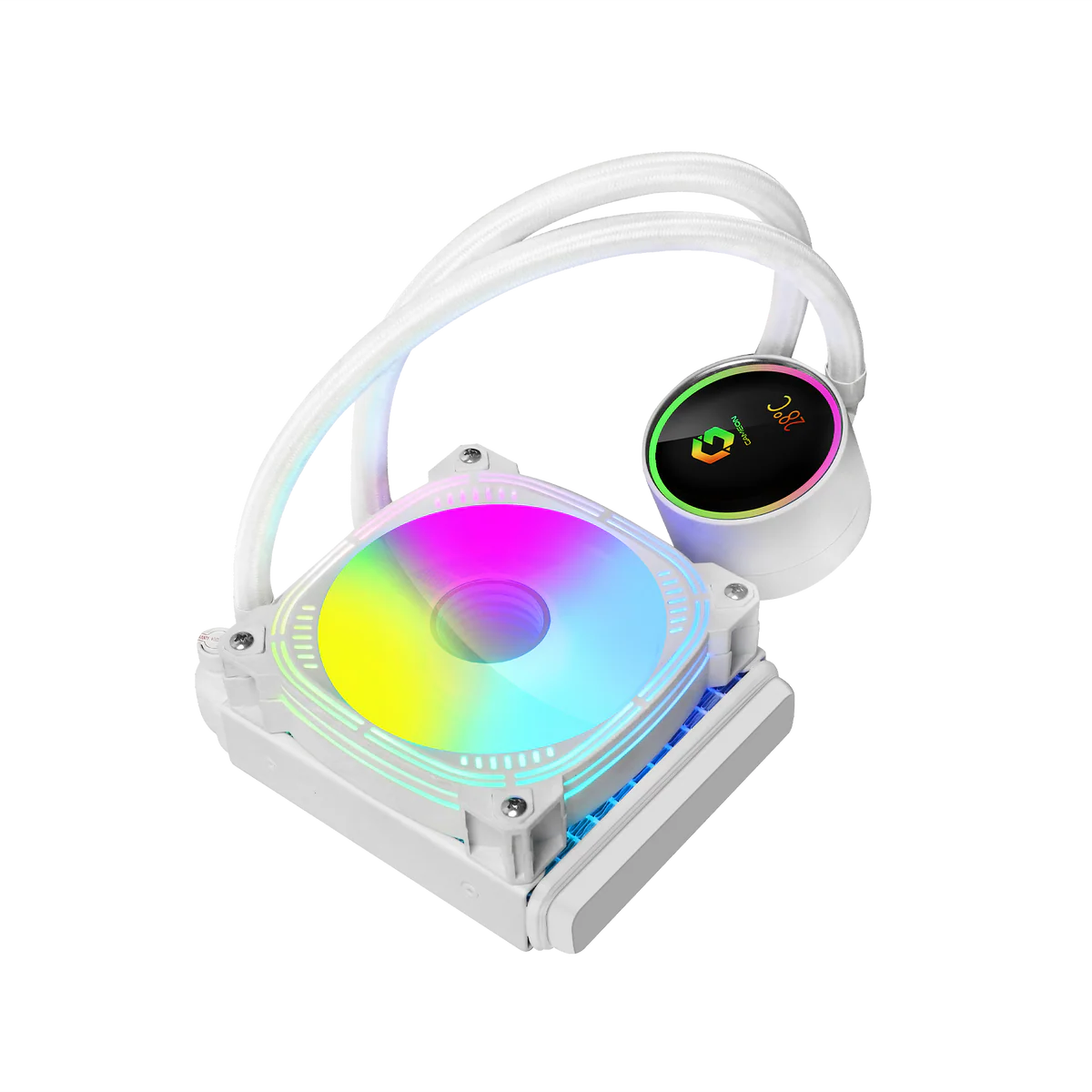 GAMEON - TUPOLEV II 120mm Liquid CPU Cooler - White - مبرد