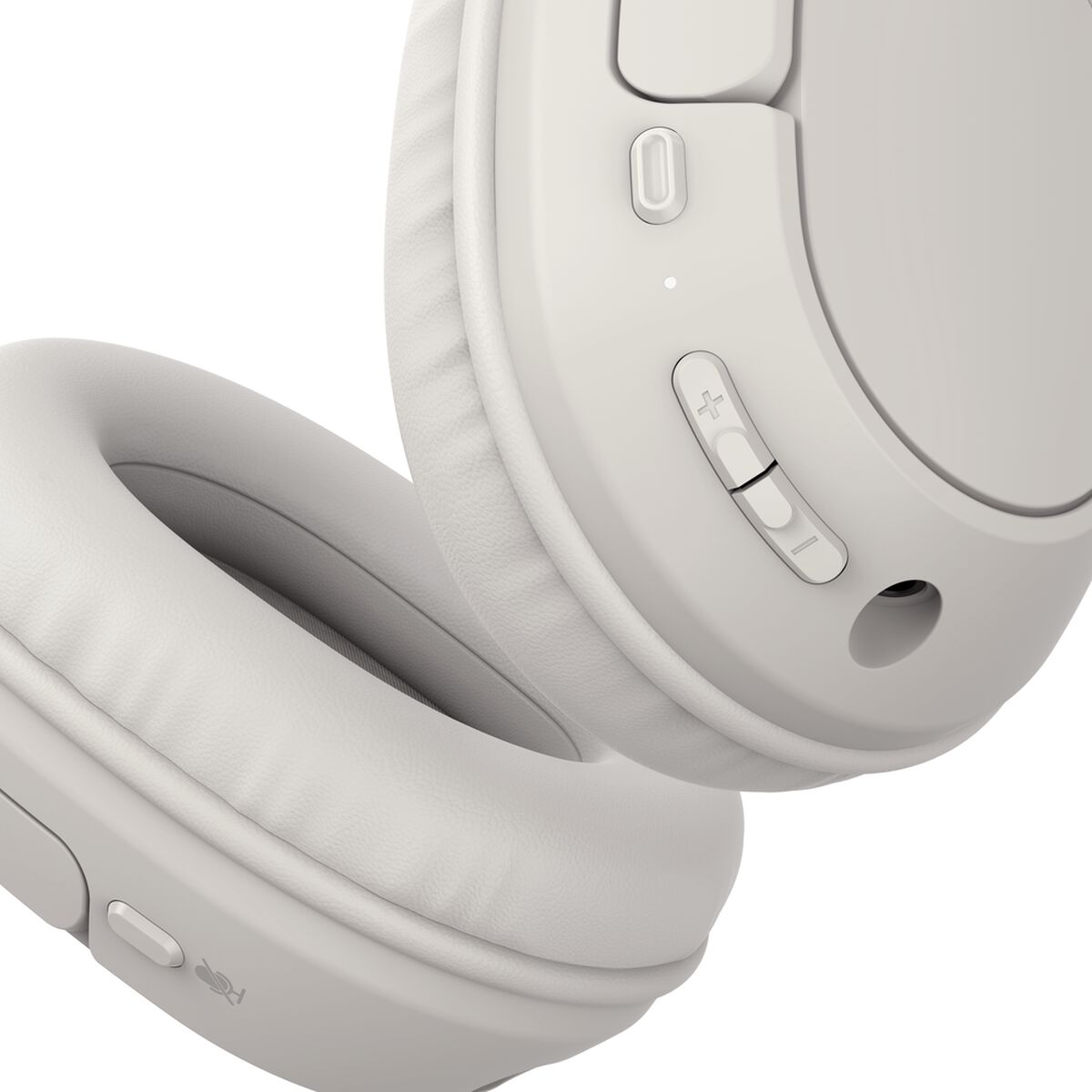 Belkin SoundForm Surround Wireless Over-Ear Headphones, 60H Battery, Multipoint, Sand