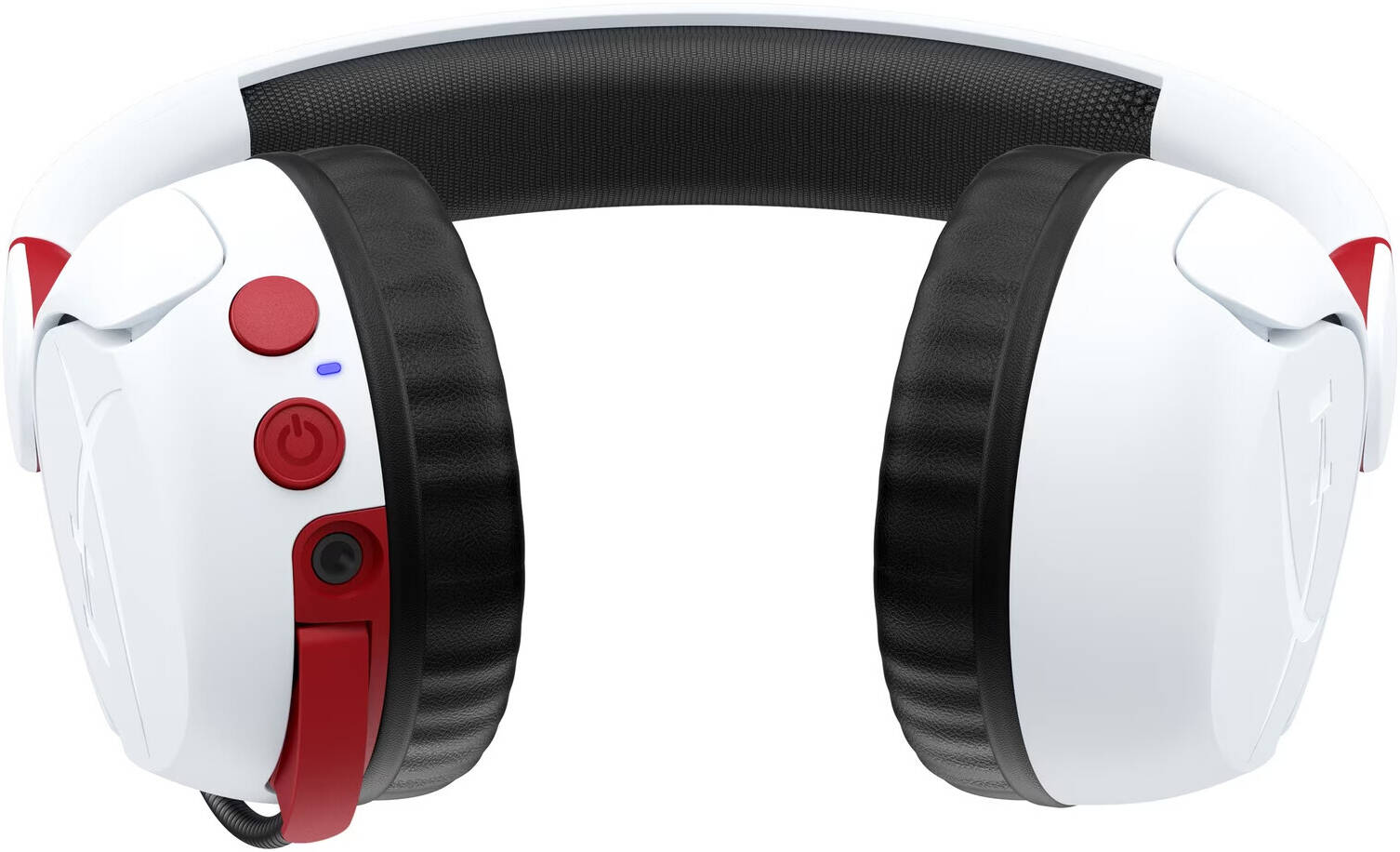HyperX Cloud Mini, Wireless Gaming Headset, Microphone, Immersive Audio, Comfortable And Lightweight, BT 5.3, 25 Hours Battery Life, Volume Level Below 85 dB, For Ages 8-12, White -  سماعه القيمنق