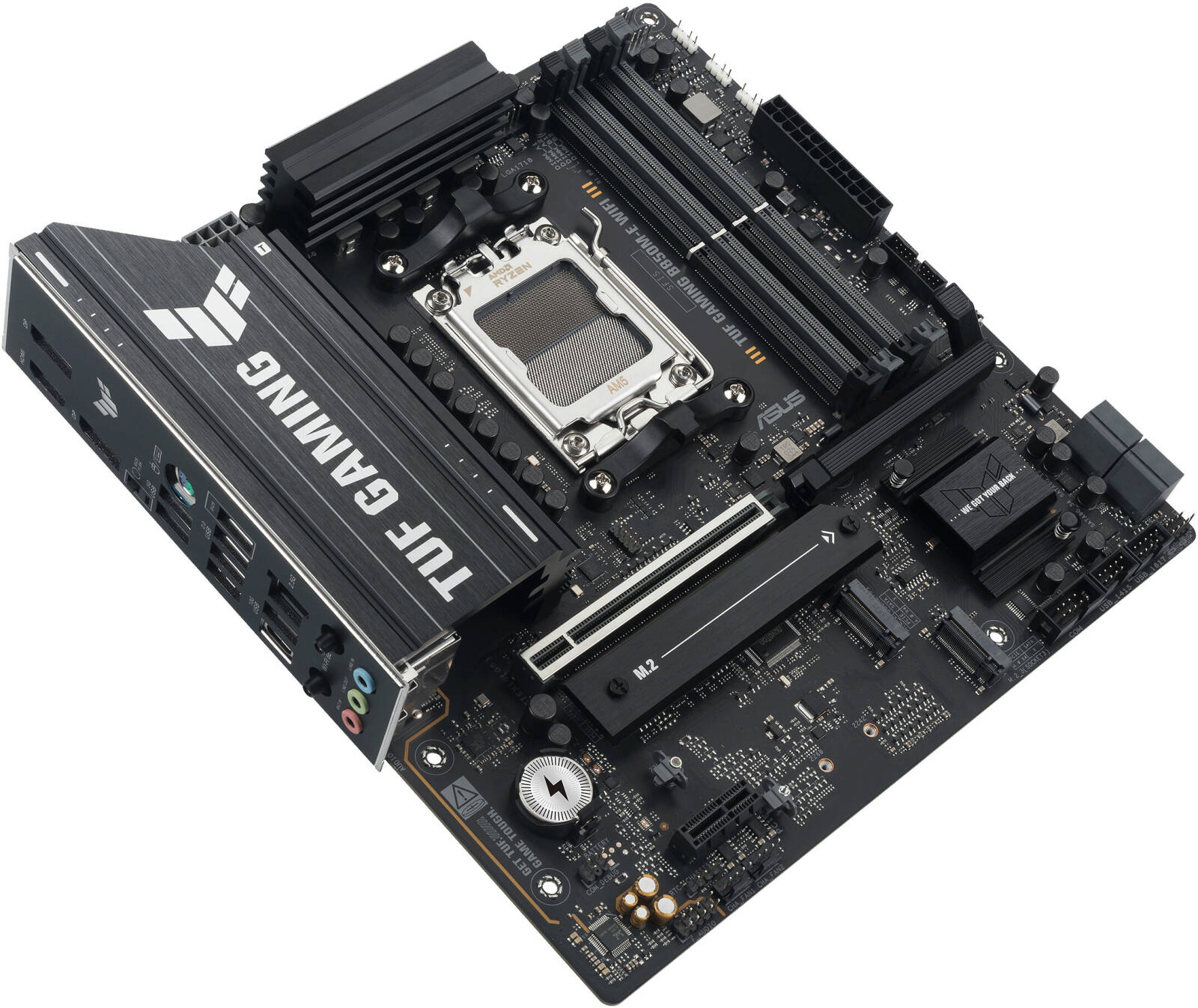 ASUS ASUS TUF GAMING B850M-E WIFI AM5 Micro-ATX AMD Gaming Motherboard - لوحه ام