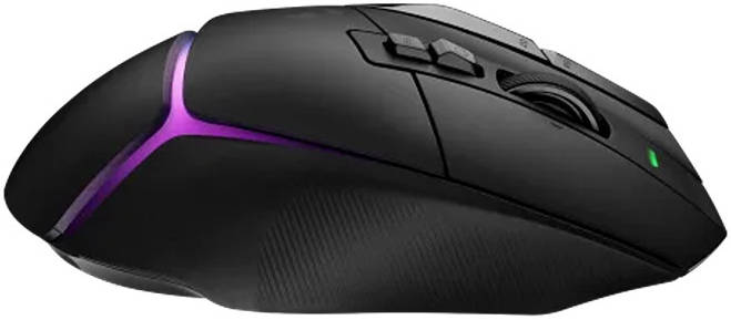 Logitech G502 X Plus Wireless Gaming Mouse – LIGHTSPEED Wireless, HERO 25K Sensor, 25600 DPI, 8‑Zone RGB, USB‑C, 120h Battery, Black - موس أحترافى لاسلكي