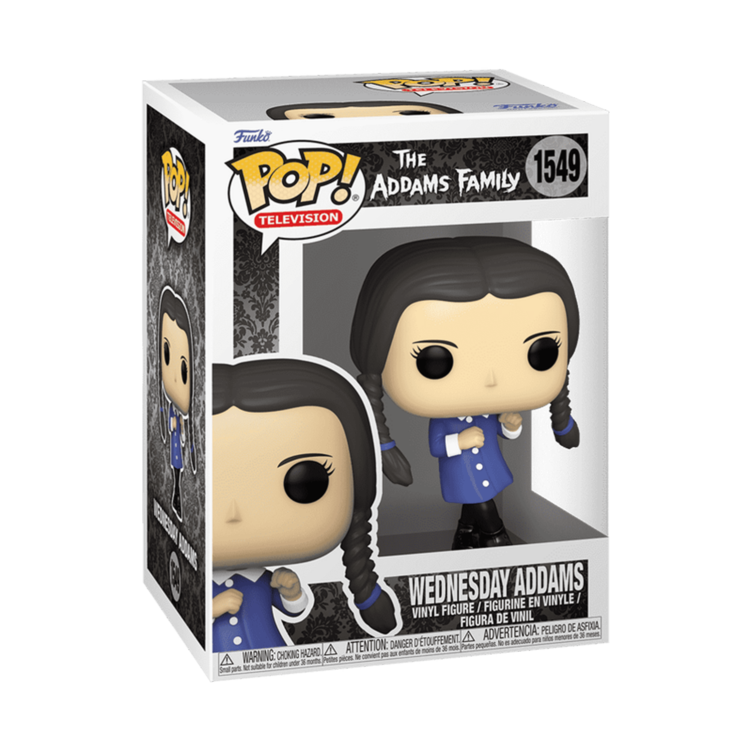 Funko Pop! Tv: Addams Family - Wednesday #1549 - مجسمات أفلام Funko Pop! Tv: Addams Family - Wednesday #1549 - مجسمات أفلام