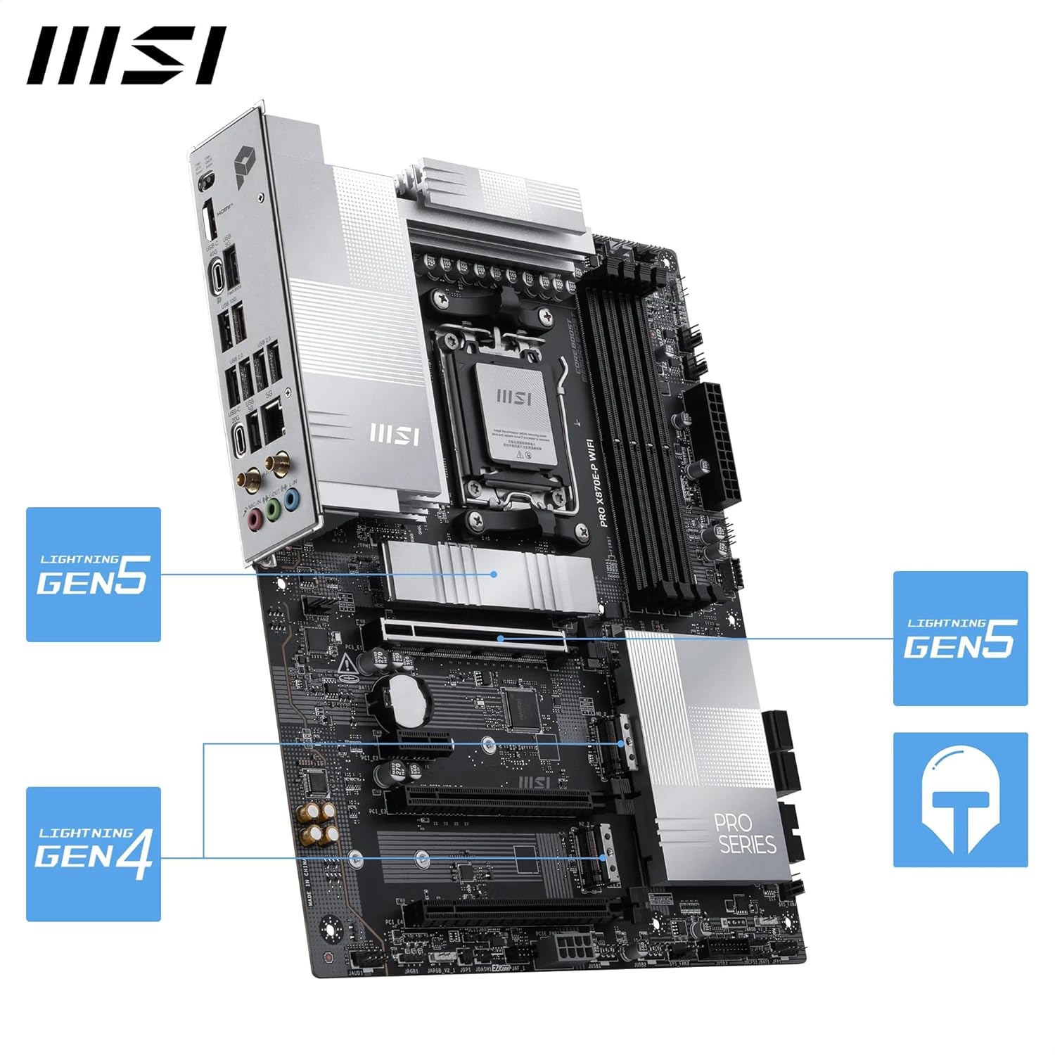 MSI PRO X870E-P WIFI AM5 DDR5 ATX Motherboard-لوحة الأم