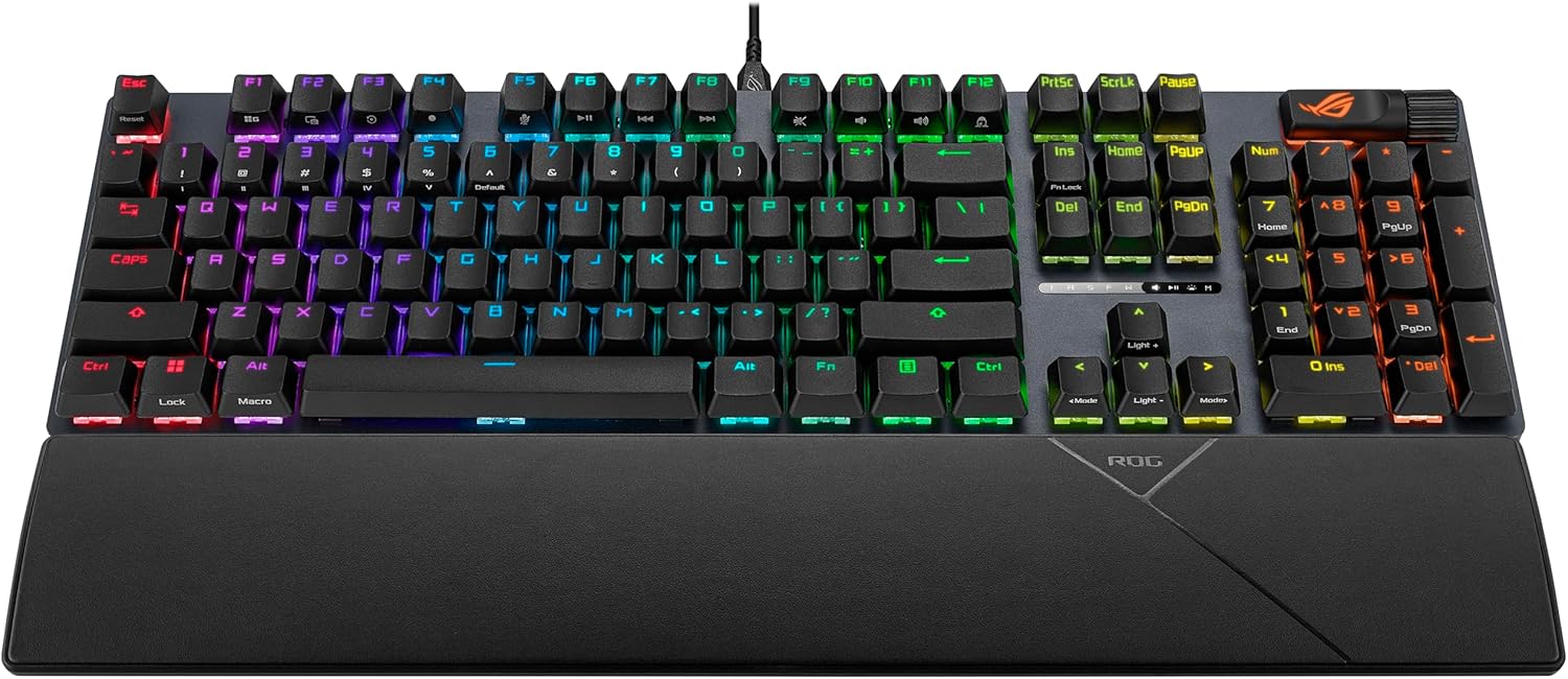 ASUS XA11 ROG STRIX SCOPE II/NXSW/US/PBT//KB, ROG NX MECHANICAL Keyboard - كيبورد احترافي