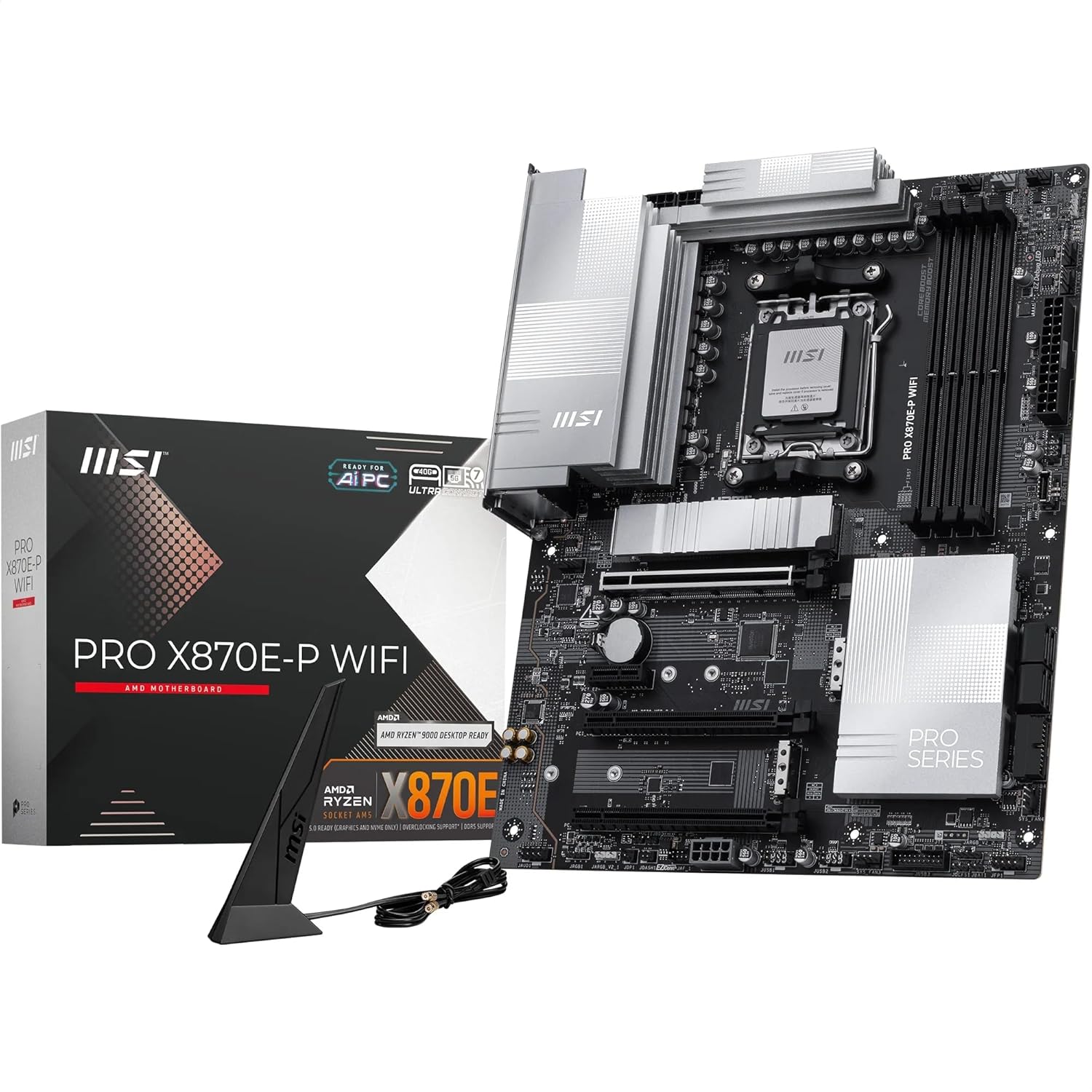MSI PRO X870E-P WIFI AM5 DDR5 ATX Motherboard-لوحة الأم