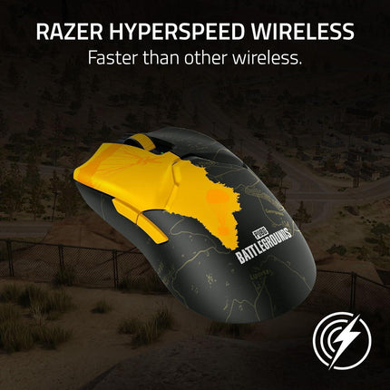 ماوس الألعاب اللاسلكي Razer Viper V2 Pro، خفيف الوزن، إصدار PUBG + مكافأة داخل اللعبة - ماوس بابجي 