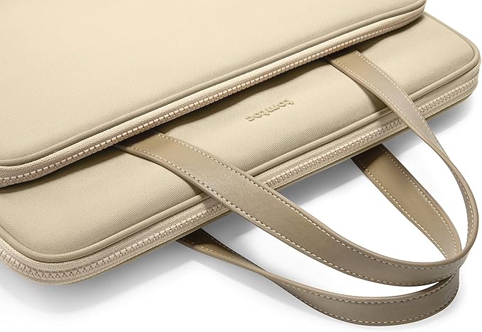 The Her-H21 Laptop Shoulder Bag for 13.5 - 14-inch- Khaki- حقيبه لابتوب