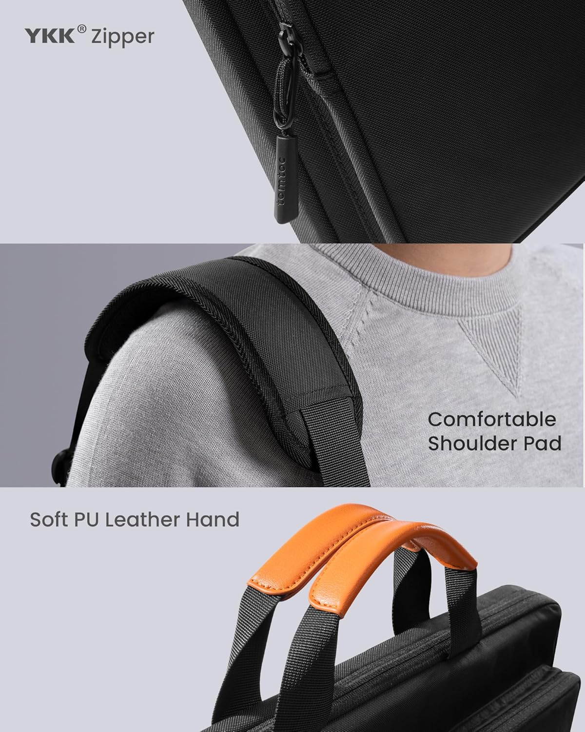 Tamtoc A42 Laptop Shoulder Bag For 17