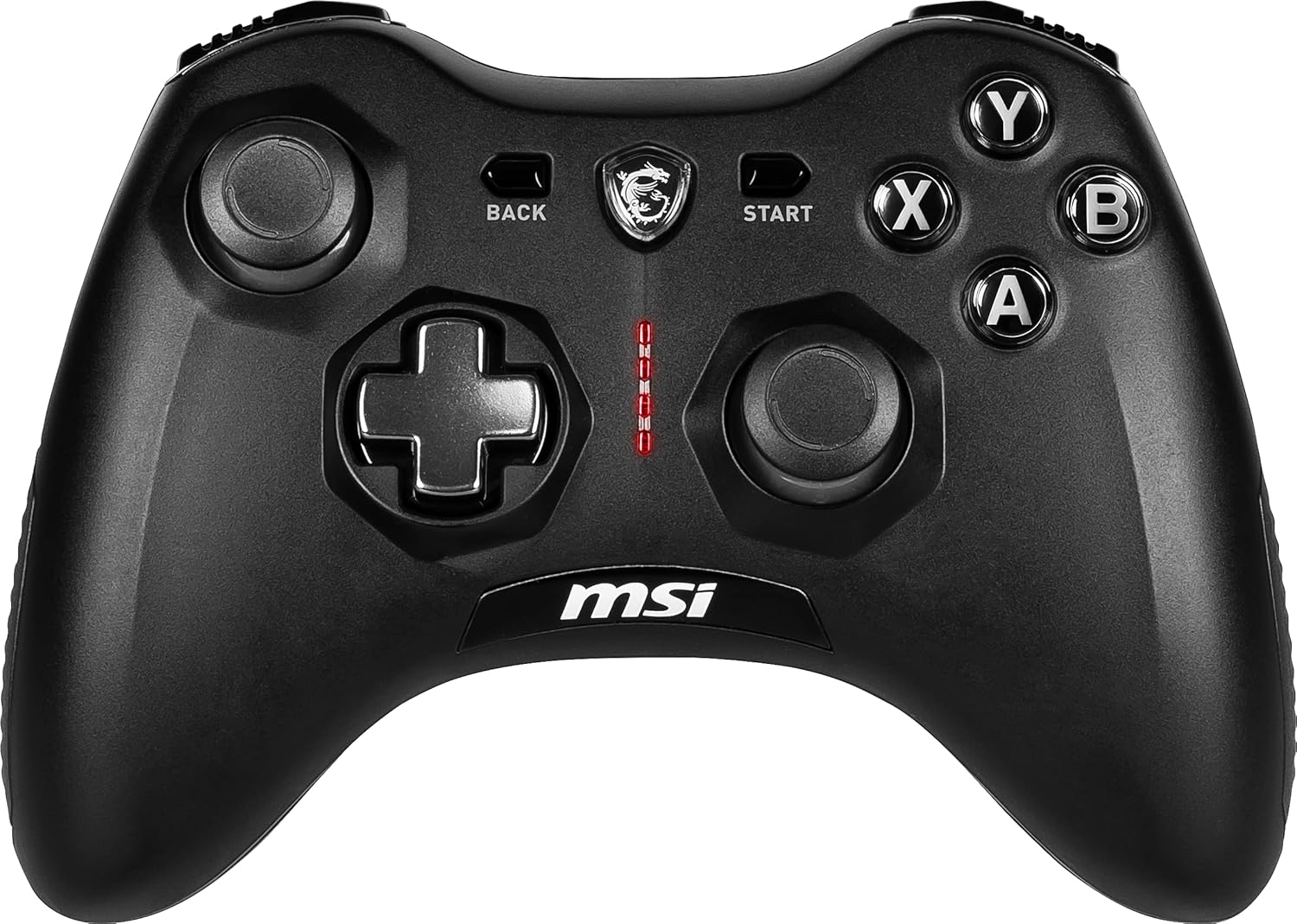 MSI FORCE GC20 V2 Wired Gaming Controller – Black - يد تحكم سوداء