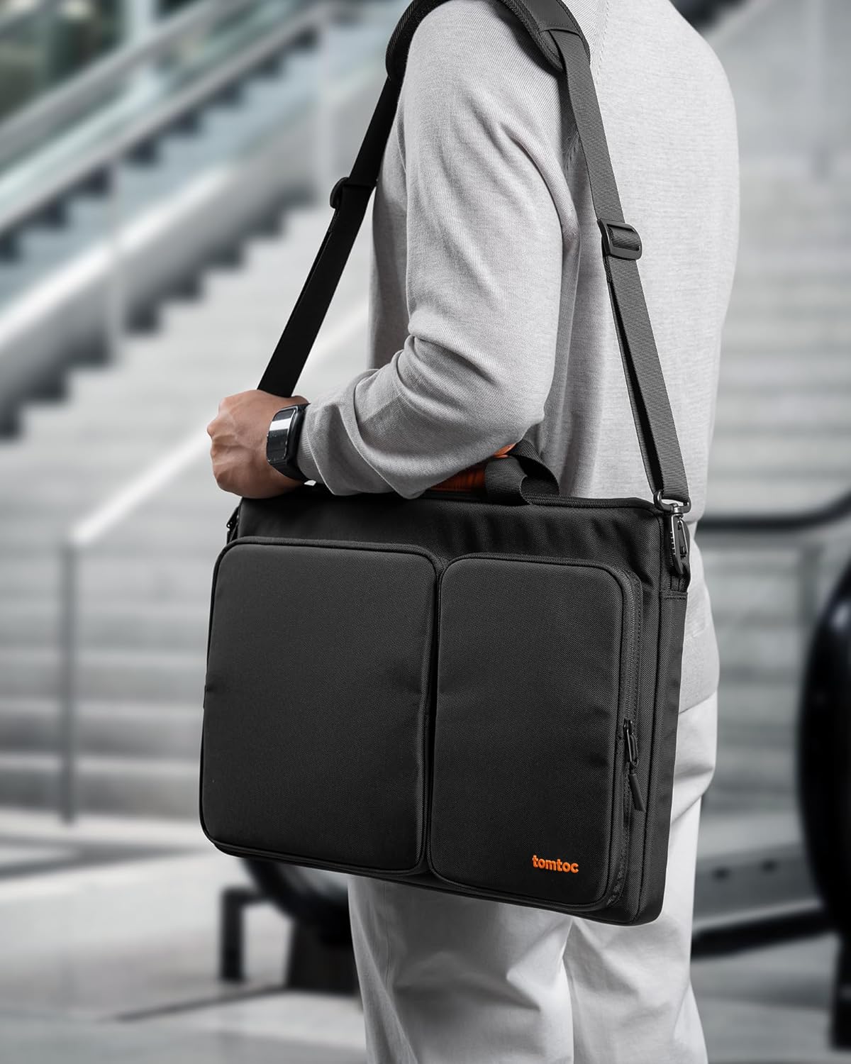 Tamtoc A42 Laptop Shoulder Bag For 17