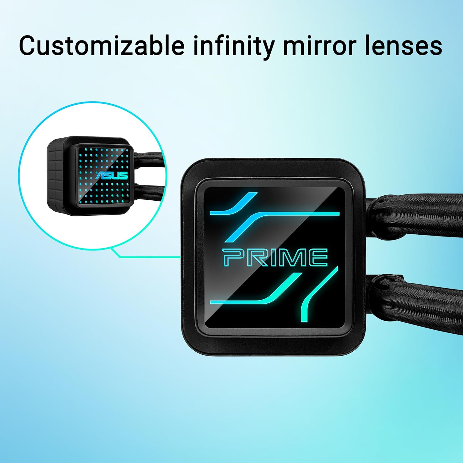 ASUS Prime LC 360 ARGB All-in-one AIO CPU Liquid Cooler Specially Designed - Black - مبرد مائي