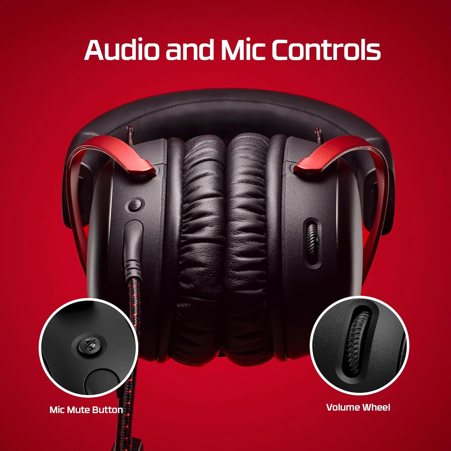 HyperX Cloud III – Wired Gaming Headset, PC, PS5, Xbox Series X|S, Angled 53mm Drivers, DTS, Memory Foam, Durable Frame, Ultra-Clear 10mm Mic, USB-C, USB-A, 3.5mm – Pink - ( without Box ) - سماعه زهريه