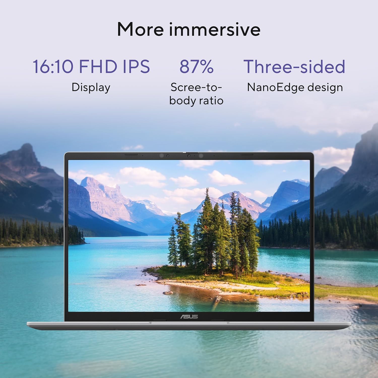 Asus Vivobook 14 Laptop X1407QA-LY046W, 14-inch, 16GB RAM, 1TB SSD, Gold - لابتوب