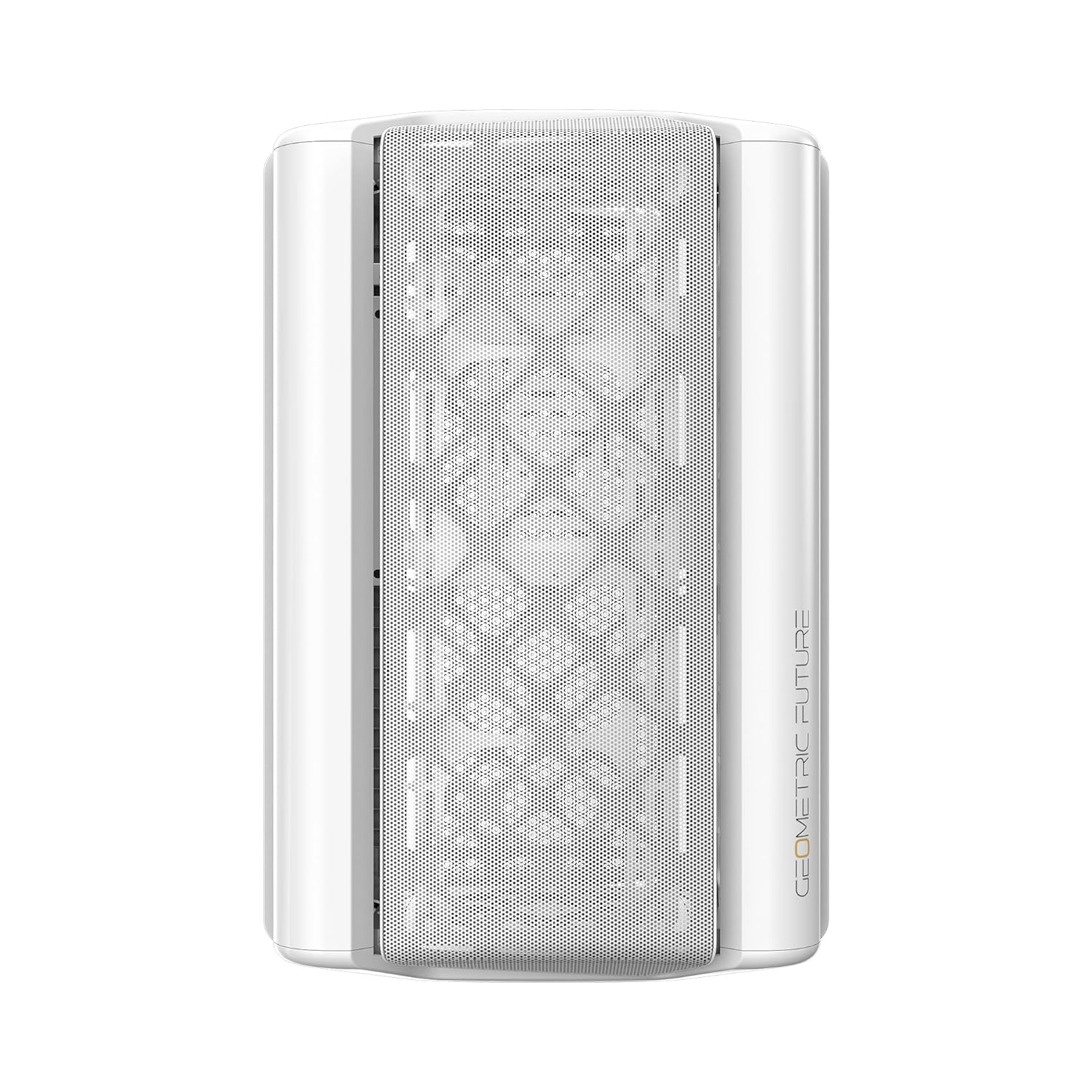 Geometric Future M2 The ARK Mesh White, High Airflow Open Frame, mATX/Mini ITX Gaming Case, Crystal Coating, Support 350mm GPU, ATX PSU, Type C Hub, 360 Radiator - كيس صغير