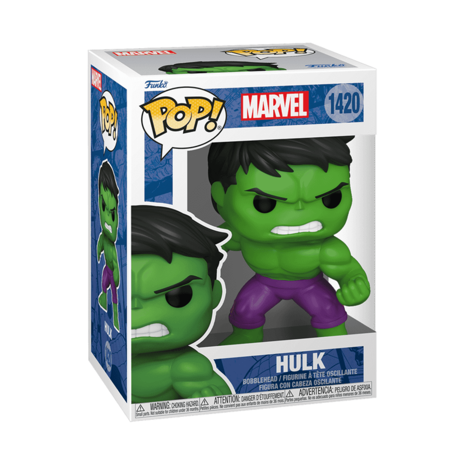 Funko Pop! Marvel: Marvel New Classics - Hulk #1420 - مجسمات مارفل Funko Pop! Marvel: Marvel New Classics - Hulk #1420 - مجسمات مارفل