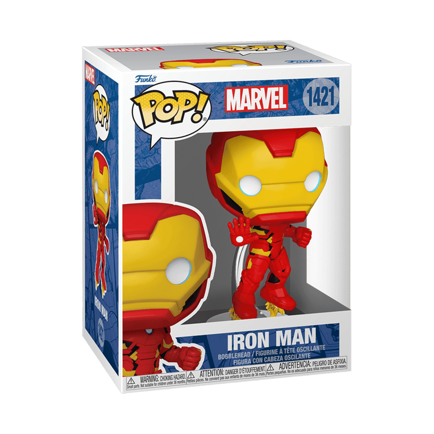 Funko Pop! Marvel New Classics - Iron Man #1421 - مجسمات مارفل Funko Pop! Marvel New Classics - Iron Man #1421 - مجسمات مارفل