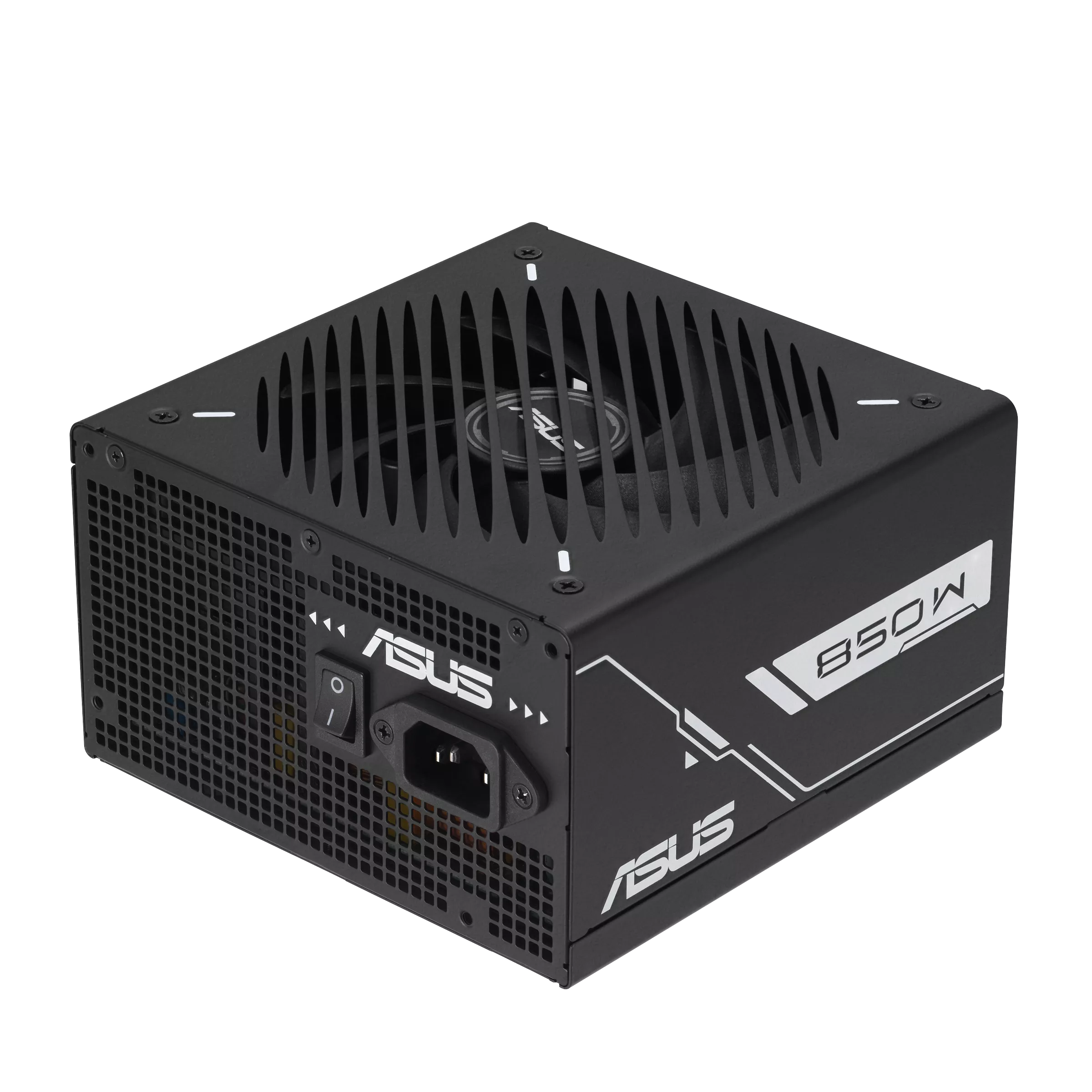 ASUS Prime 850W Gold Black Edition PSU brings efficient and durable power delivery to all-round PCs, and gaming rigs, 80 Plus, ATX 3.1  - مزود الطاقة