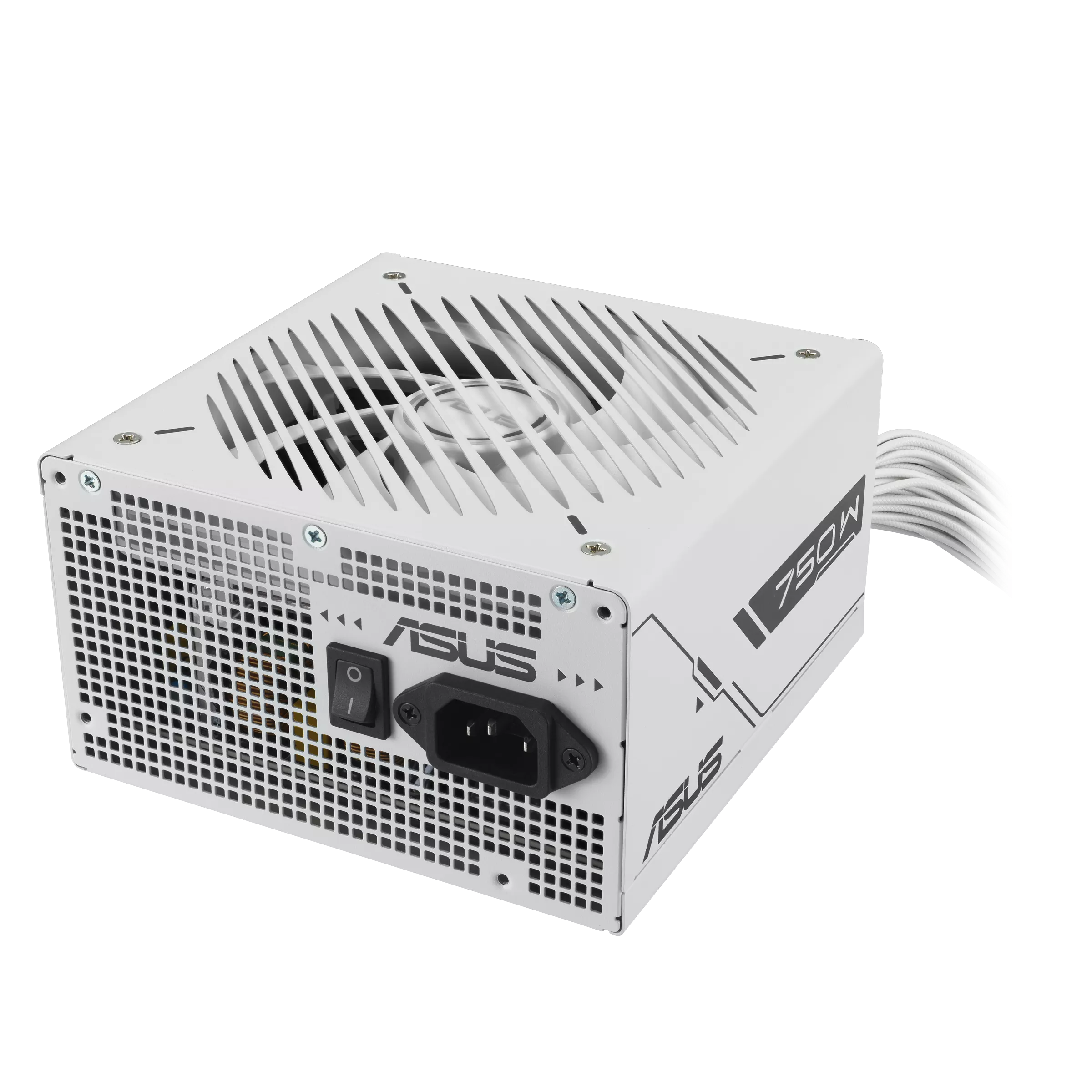 ASUS Prime 750W Bronze White Edition Power Supply (750W PSU, 80+ Bronze, ATX, White PC Power Supply) - مزود طاقة