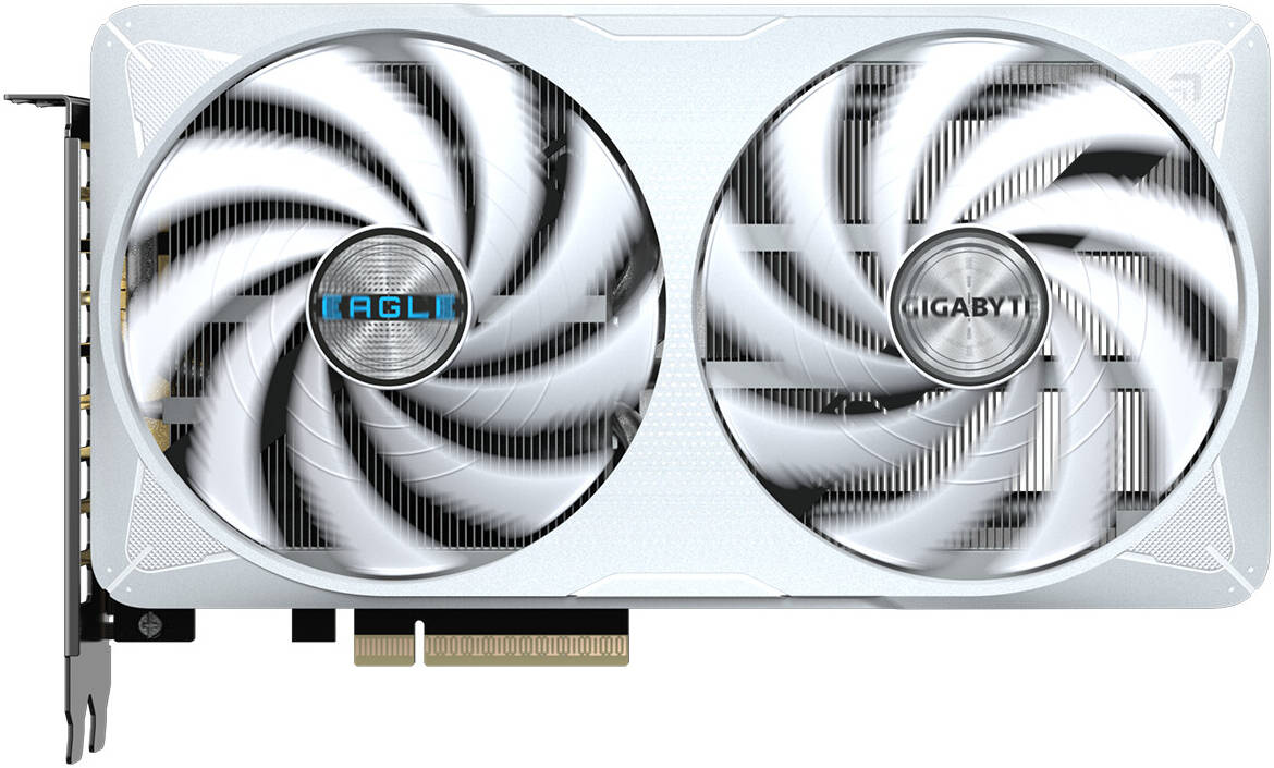 GIGABYTE GeForce RTX 5060 Ti EAGLE OC ICE 16GB GDDR7 Graphics Card White - كرت شاشة