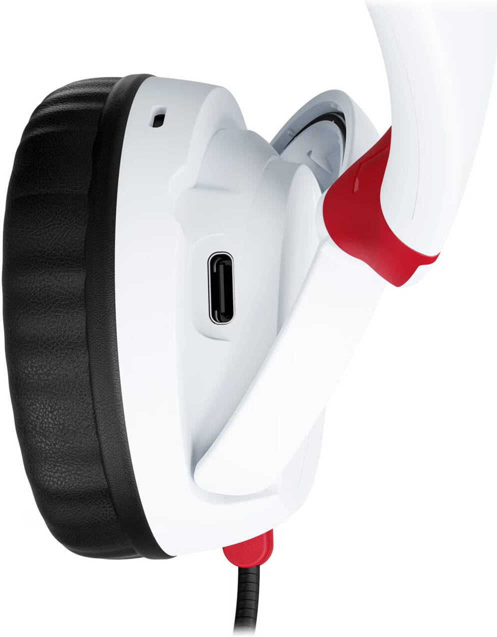 HyperX Cloud Mini, Wireless Gaming Headset, Microphone, Immersive Audio, Comfortable And Lightweight, BT 5.3, 25 Hours Battery Life, Volume Level Below 85 dB, For Ages 8-12, White -  سماعه القيمنق