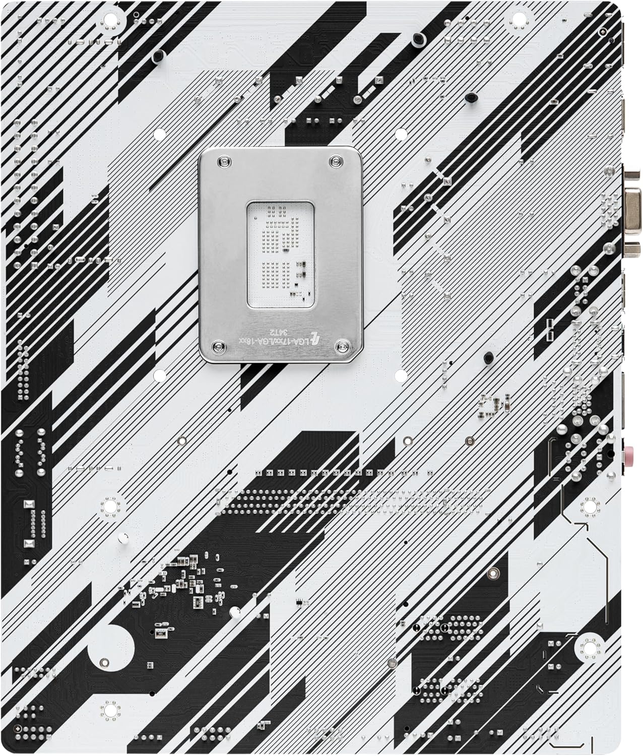 ASRock Carte Mère B760M-HDV/M.2 DDR5 (Intel LGA 1700) Micro ATX White Gaming Motherbord - لوحه ام بيضاء
