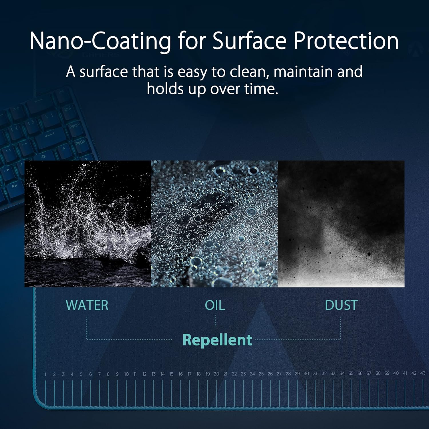 ASUS NC16 ROG HONE ACE AIM LAB EDITION 508X420X3MM Black - ماوس باد