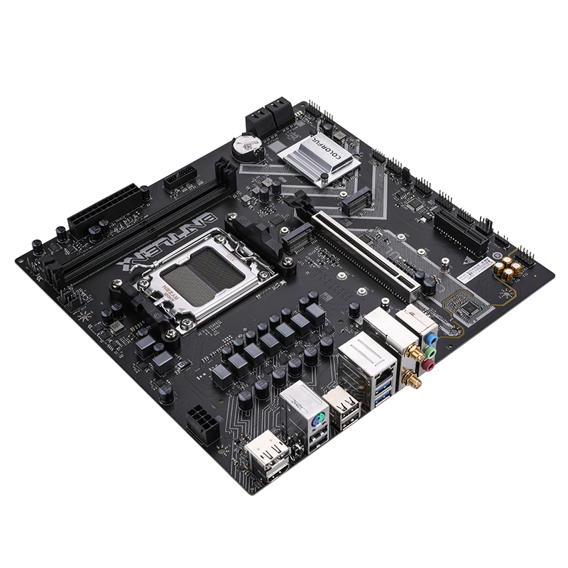 COLORFUL BATTLE-AX B650M-T WIFI V14 Micro-ATX Motherboard – AMD Ryzen AM5 Series Ready, DDR5 Dual-Channel, Wi-Fi 6, 2.5Gb Ethernet, PCIe 4.0 - ماذربورد