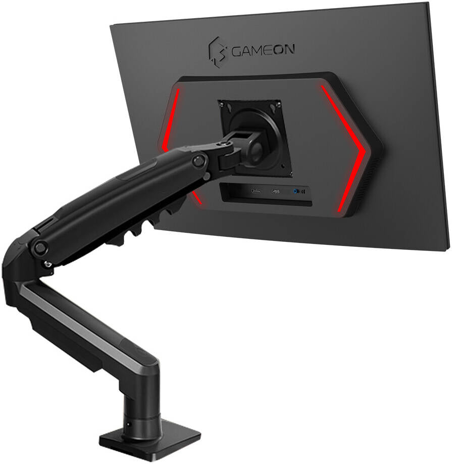 GAMEON GOM27FHD190IPSX Midnight Pro X series Monitor 27 inch, FHD Fast IPS, 190Hz, 0.5ms, 2.1 HDMI, With stand, Freesync & Gsync, Supports HDR, PS5, VRR - شاشة قيمنق مع ستاند