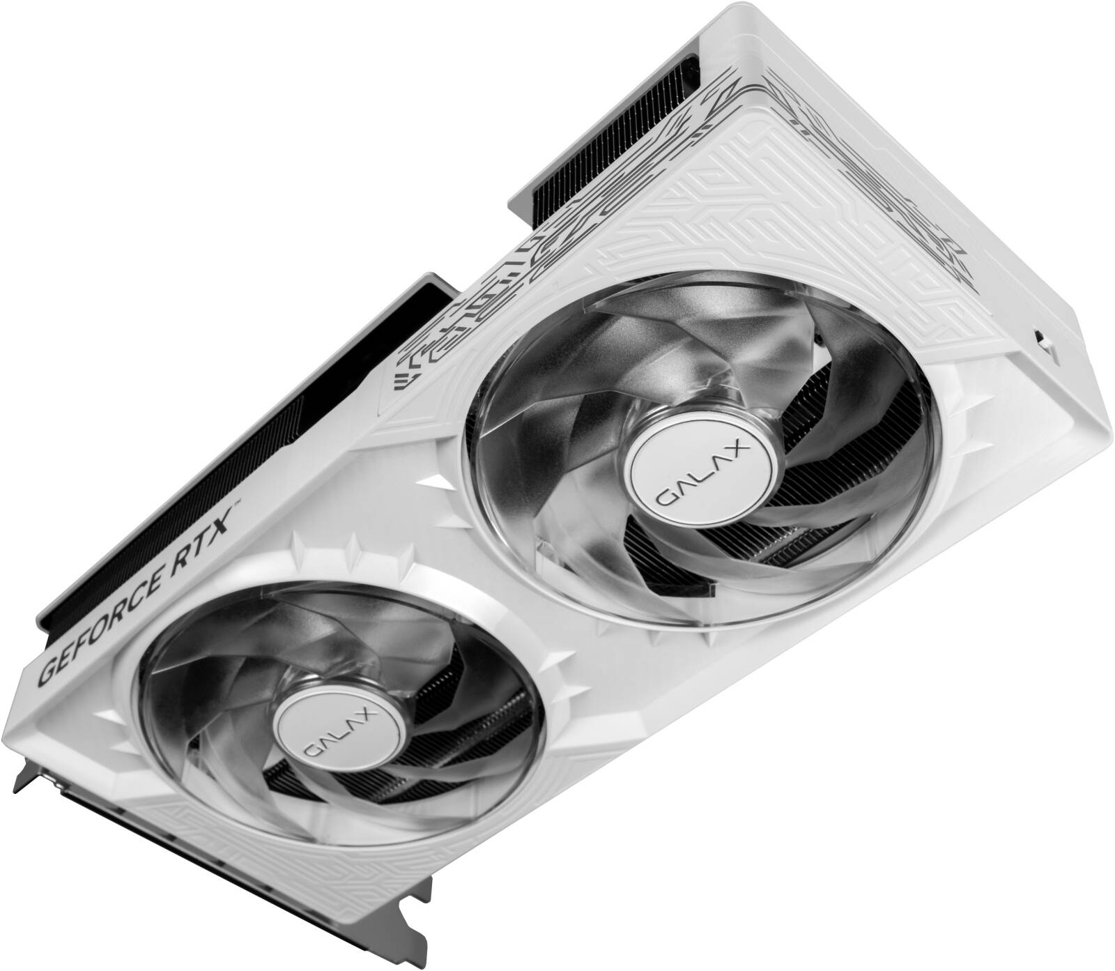 GALAX GeForce RTX 5070 1-Click OC Graphics, 12GB GDDR7 WHITE - كرت شاشه أبيض