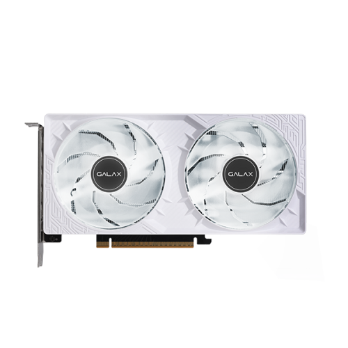 GALAX GeForce RTX™ 5050 1-Click OC White 8GB GDDR6 128-bit/DP2.1b*3/HDMI 2.1b/DLSS 4 - كرت شاشة