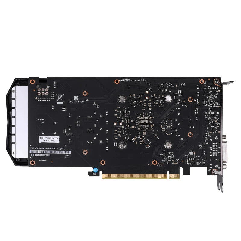 Colorful GeForce RTX 3050 6GB V4 GDDR6 Graphics Card Black - كرت شاشة