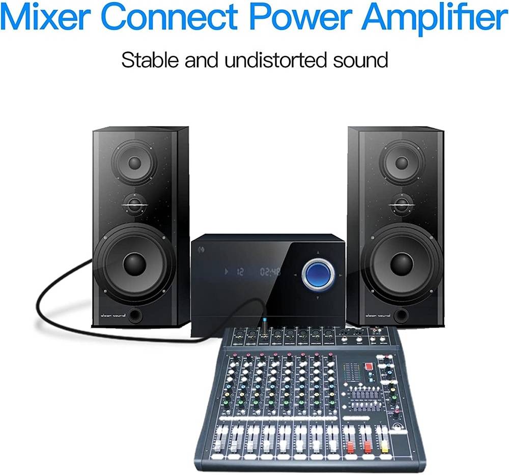 Vention XLR Audio Extension Cable, HIFI Audio Transmission, Mixer Connect Power Amplifier, Interface Display, PVC Jacket, 1.5 Meter, Black - كيبل