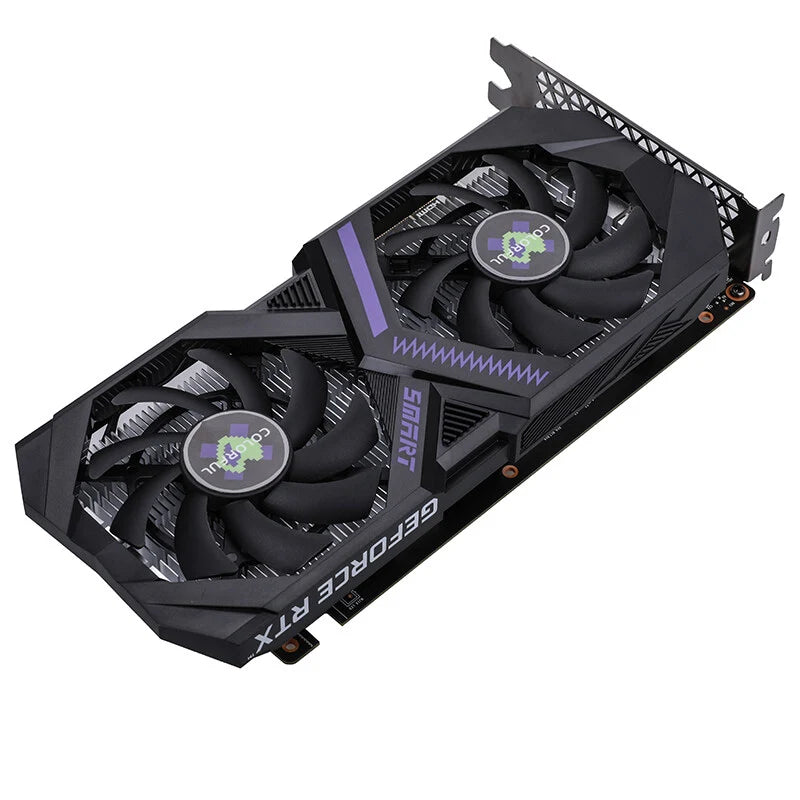 Colorful GeForce RTX 3050 6GB V4 GDDR6 Graphics Card Black - كرت شاشة
