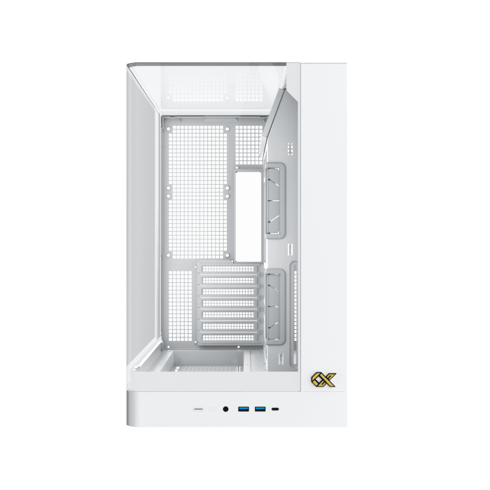 XIGMATEK PANO II ARCTIC WHITE CASE- كيس العاب ابيض