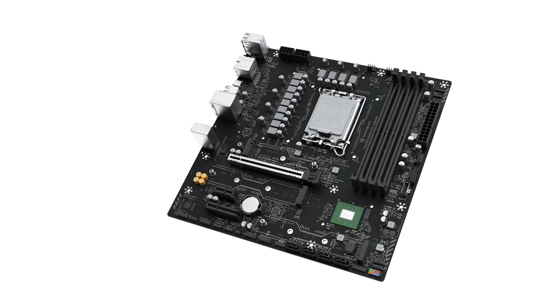 MAXSUN Terminator B860M WIFI DDR5 LGA 1851 M-ATX Intel Motherboard - اللوحة الأم