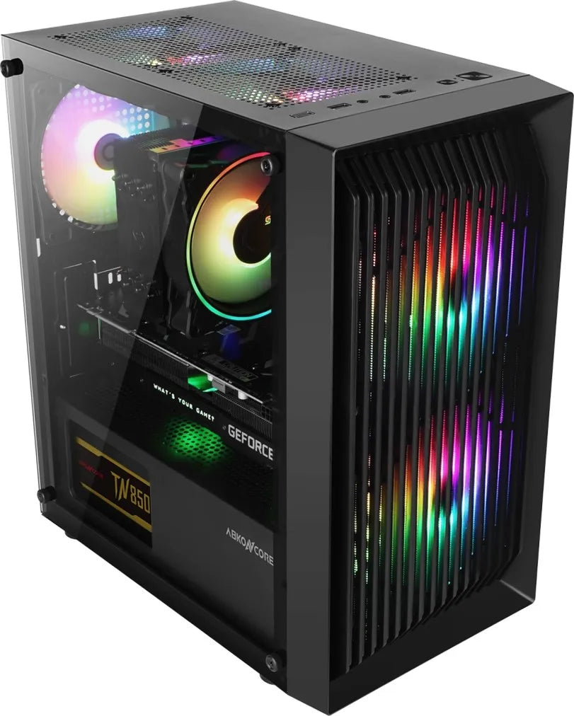 ABKONCORE Cronos C200M Mini Tower Case Black