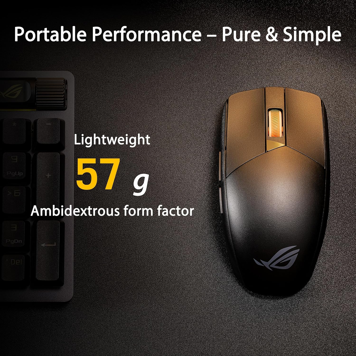ASUS P520 ROG STRIX IMPACT III WIRELESS GAMING MOUSE AIMPOINT, 5 BUTTONS, 36000DPI - ماوس