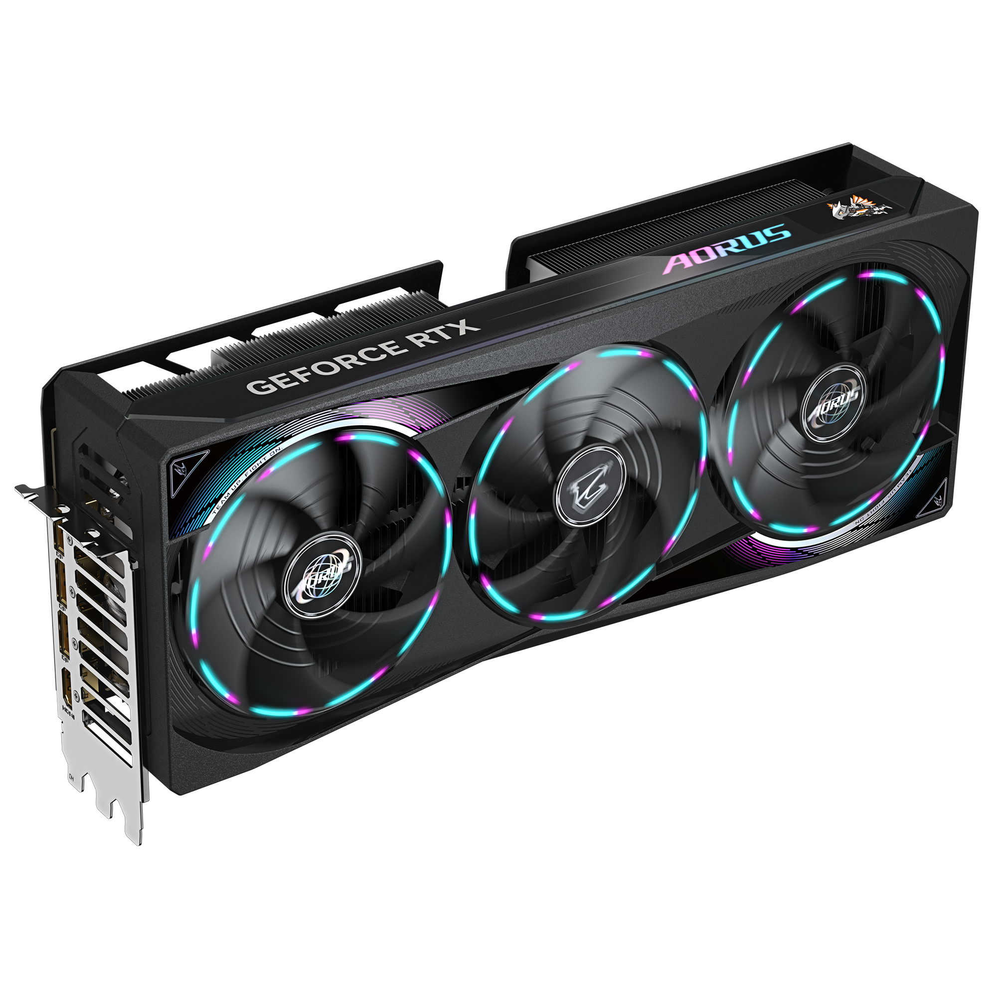 GIGABYTE AORUS GeForce RTX 5080 MASTER 16G Graphics Card (16GB GDDR7, PCIe 5.0, LCD Screen) - كرت شاشه